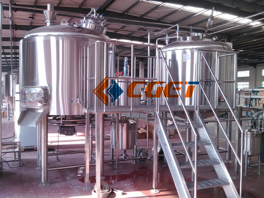 品質  380V Three  Phase Large Scale Brewing Equipment Brewery Fermentation Tanks 工場
