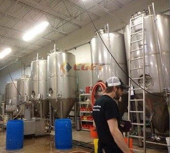 品質  SUS 304 Craft Beer Brewing Equipment 4 BBL Brewing System With ISO CE Certificated 工場