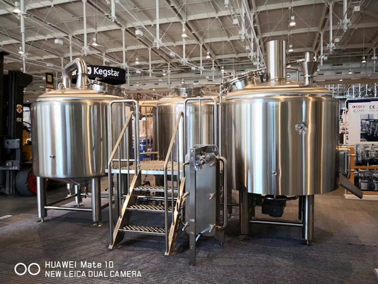 10BBL ブリューハウスの大規模の醸造装置の半自動コントロール パネル