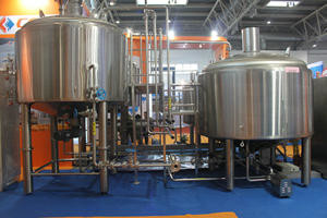 7bbl ブリューハウスの地ビールの植物の電気直火の暖房のブリューハウスをカスタム設計して下さい