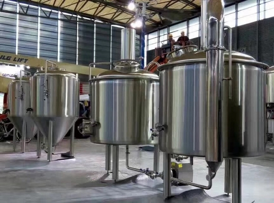 電気/蒸気/ガス高性能の技術ビール醸造装置は方法を熱しました