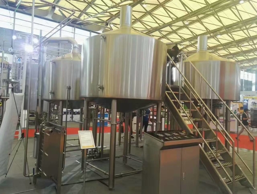 バッチごとの装置100L 200L 300L 500L 1000Lを作るステンレス鋼304の技術ビール