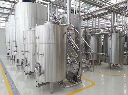 大規模産業ビール醸造装置3000l 5000lの調節可能な電圧