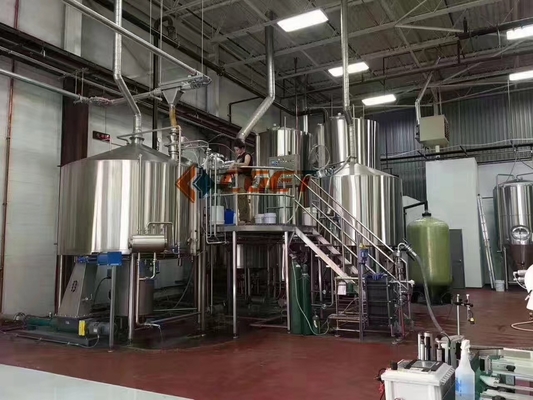 大規模産業ビール醸造装置3000l 5000lの調節可能な電圧