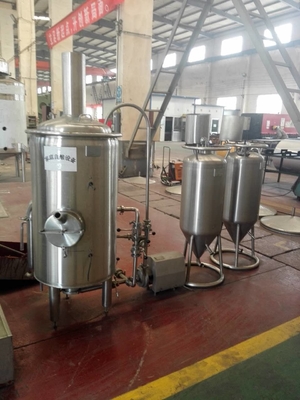 100Lモルトの飲み物の試験ビール醸造所、テストのビール醸造所のための小さいビール醸造所装置