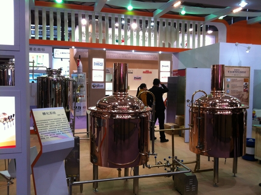 商業銅の醸造装置銅ビール タンク50L - 10000L 245KGS