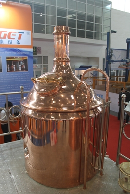 商業銅の醸造装置銅ビール タンク50L - 10000L 245KGS