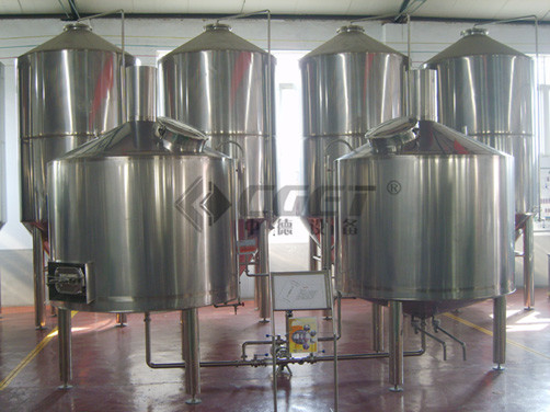 生ビールのステンレス鋼の醸造装置200L 300L 500L Ssの発酵タンク