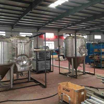 PLCは専門の醸造装置1000Lビール醸造システムを起点に制御します