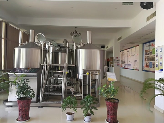 炭酸化作用の石PLC制御を用いるSUS304技術ビール醸造装置20bbl