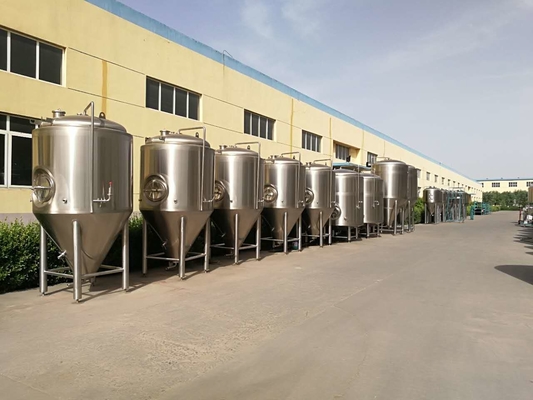耐震性の電気商業地ビール装置の半自動コントロール パネル