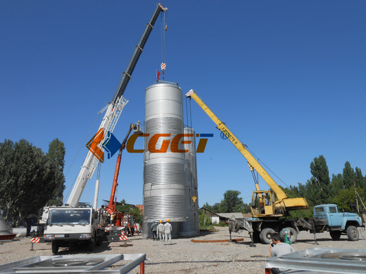 縦のJacketed発酵タンク円錐ビール発酵槽CGET100 000L