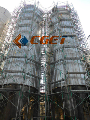 縦のJacketed発酵タンク円錐ビール発酵槽CGET100 000L